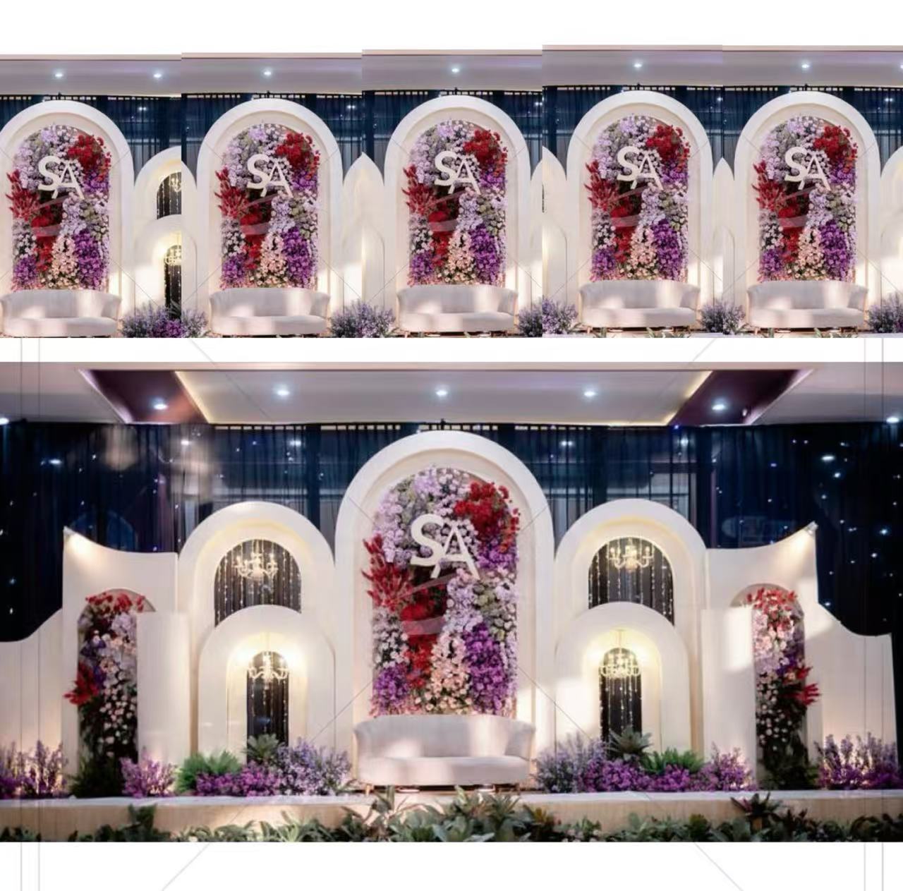Wedding Supply Rentals - Düğün Dekorasyon Malzemeleri PVC Kemer Arka