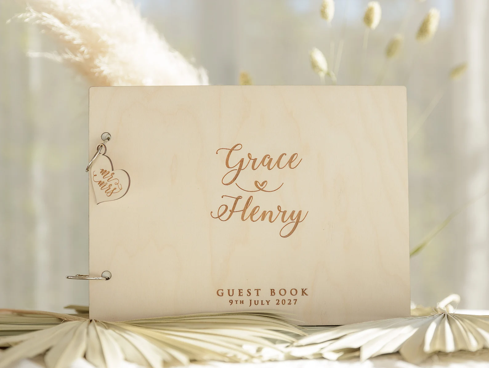Personalized Guest Book - Düğün Ziyaretçi Defteri Kişiselleştirilmiş Fotoğraf Albümü