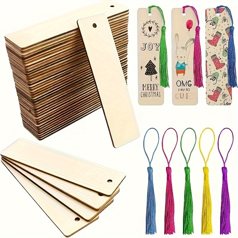 Wedding Supply Co - DIY 10 adet ahşap kare boş