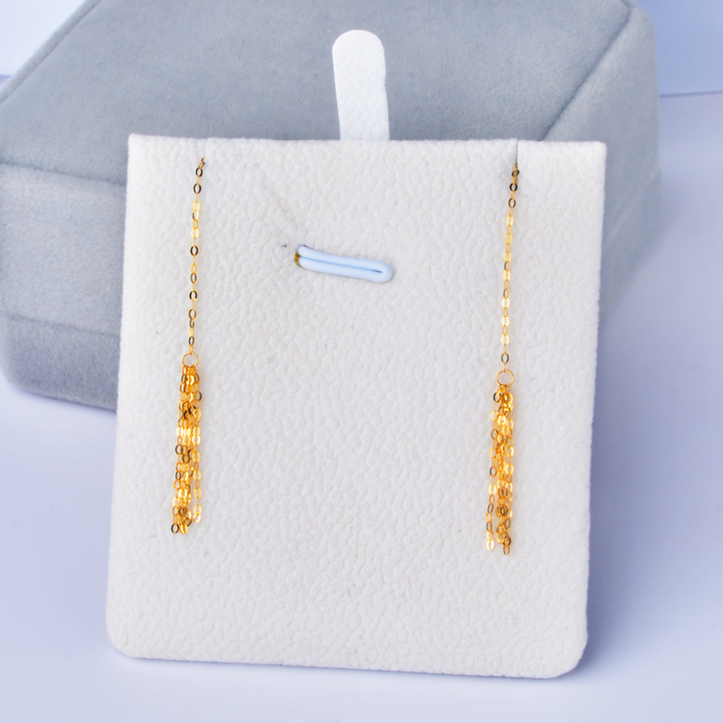 Wedding Package Gold - Yeni 18 K Sarı Altın Küpe