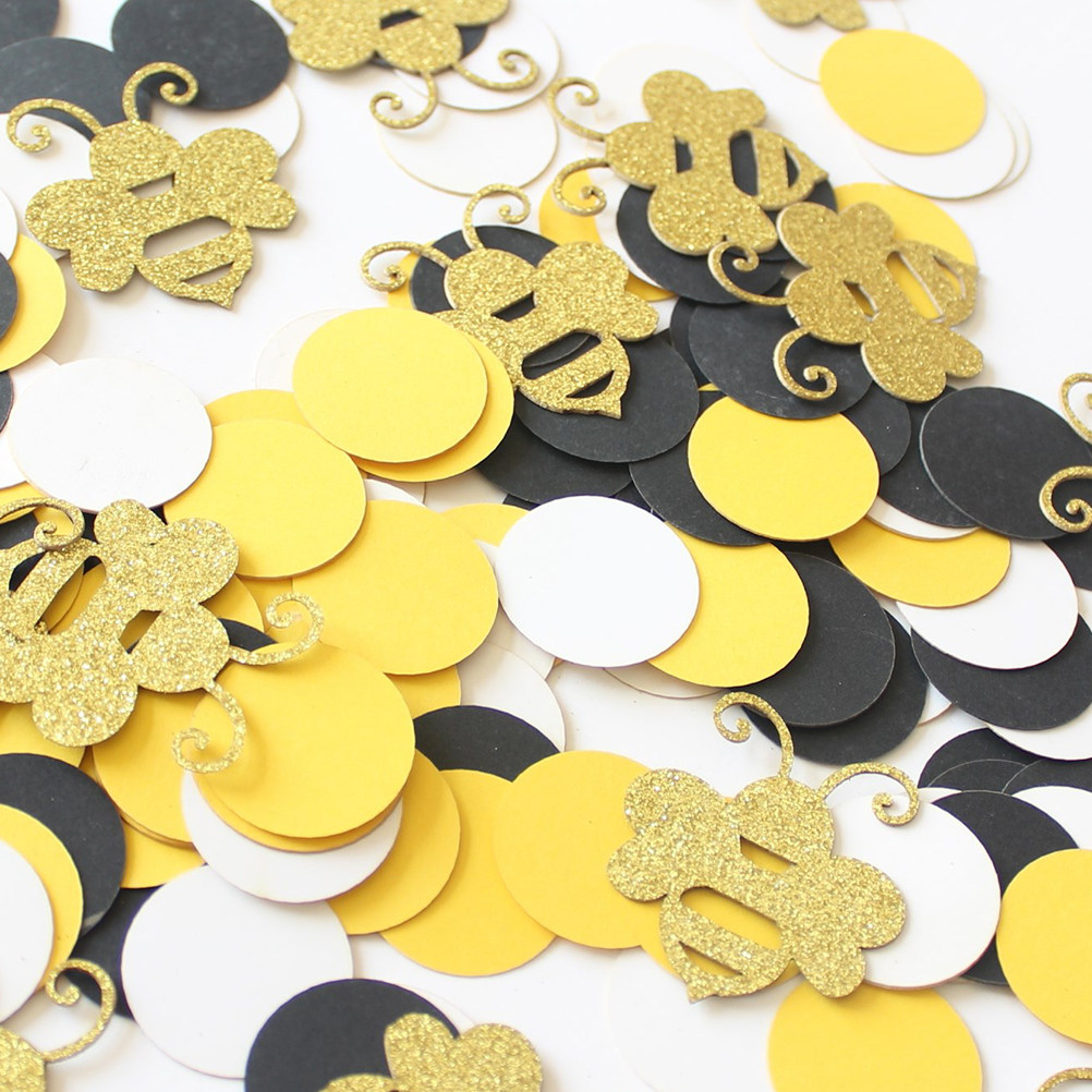 Papercraft Supply Confetti - 1 Set Karikatür Arı Kağıt Konfeti