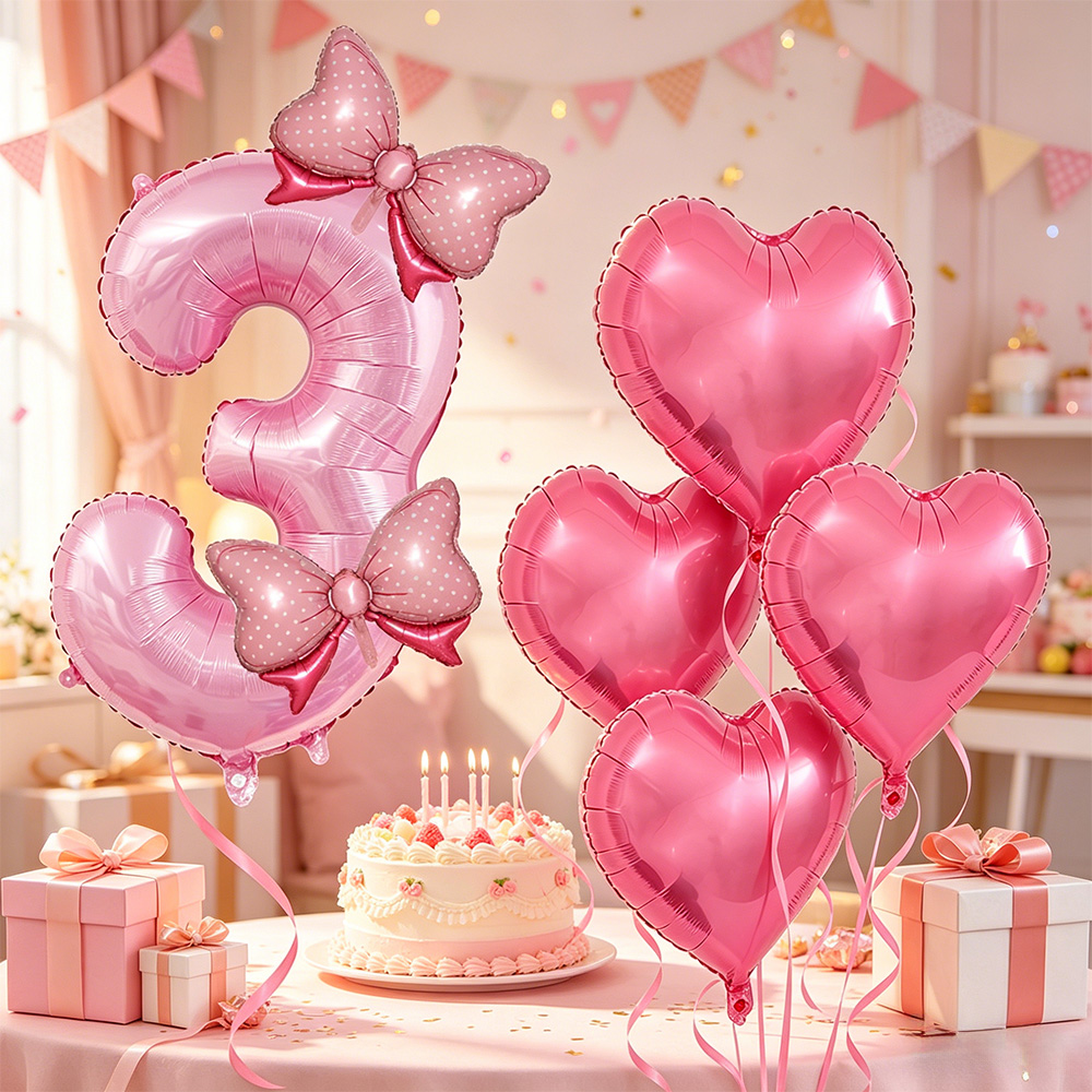 Pembe Fiyonk Parti Süsleri Pem - Confetti Balloon Set incelemesi ve fiyatı