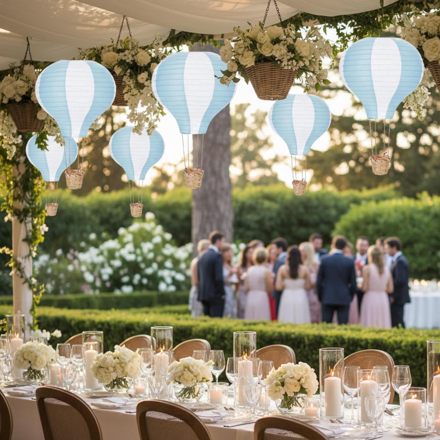 6-12 Adet Asılı Sıcak Hava Bal - Confetti Balloon Set incelemesi ve fiyatı