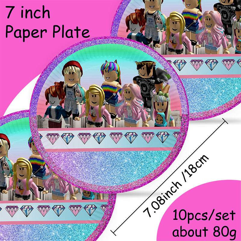 Mor pembe parti için Roblox kı - Confetti Balloon Set incelemesi ve fiyatı