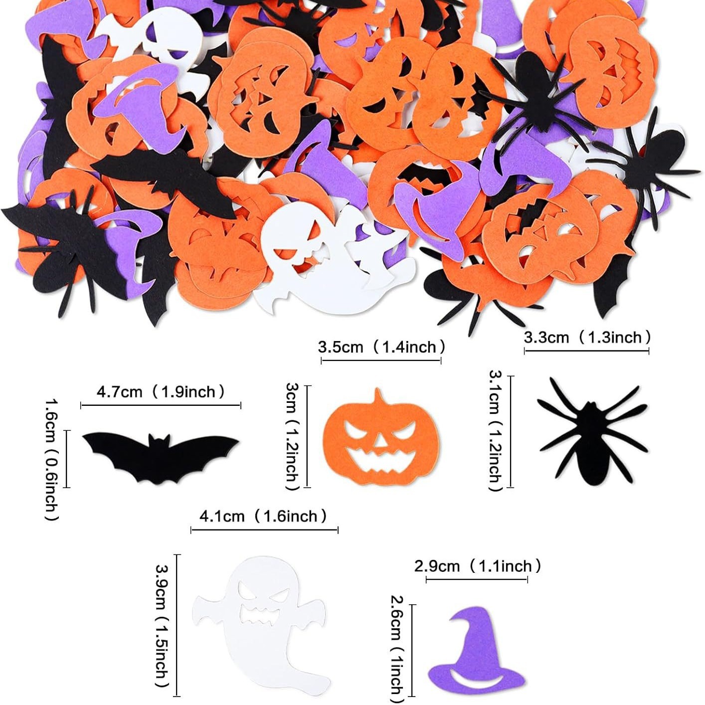 Cadılar Bayramı Partisi Süslem - Papercraft Supply Confetti incelemesi ve fiyatı