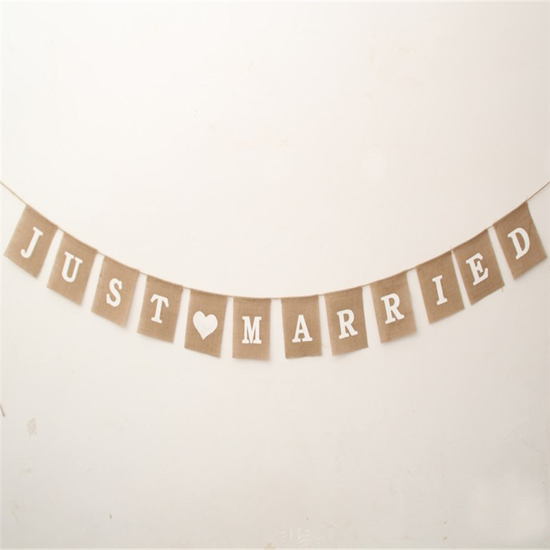 Jüt çuval bezi Bunting rustik  - Wedding Supply Rentals incelemesi ve fiyatı