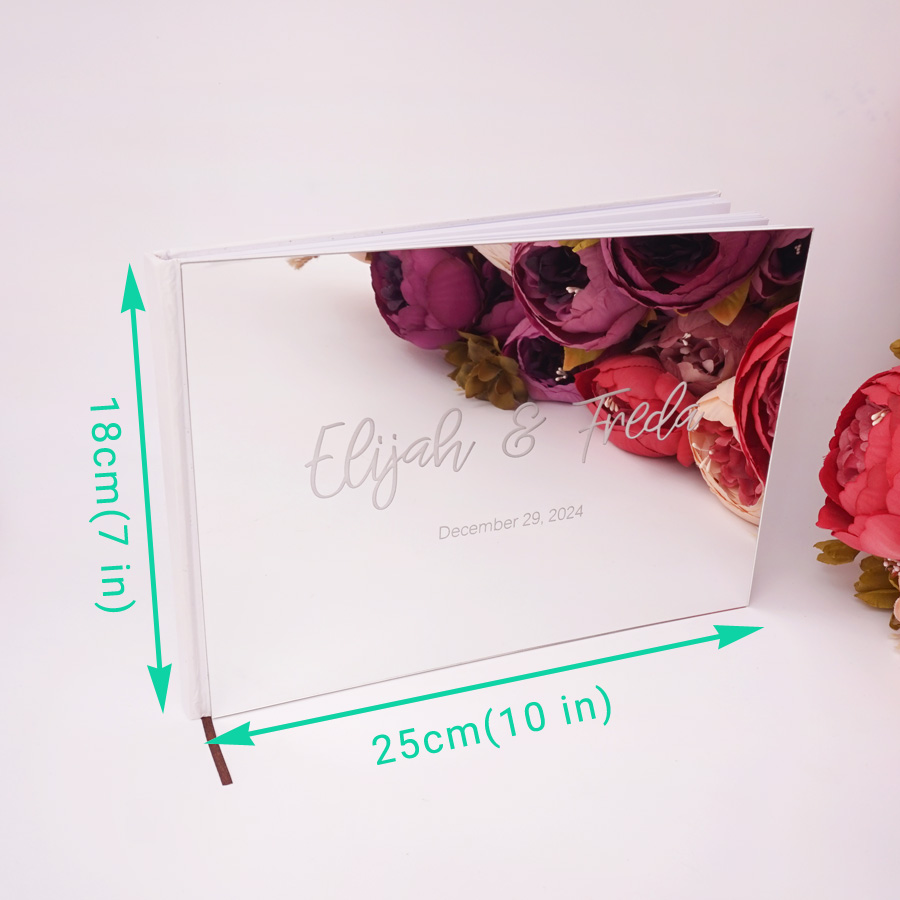 25*18 CM kişiselleştirilmiş zi - Personalized Guest Book incelemesi ve fiyatı