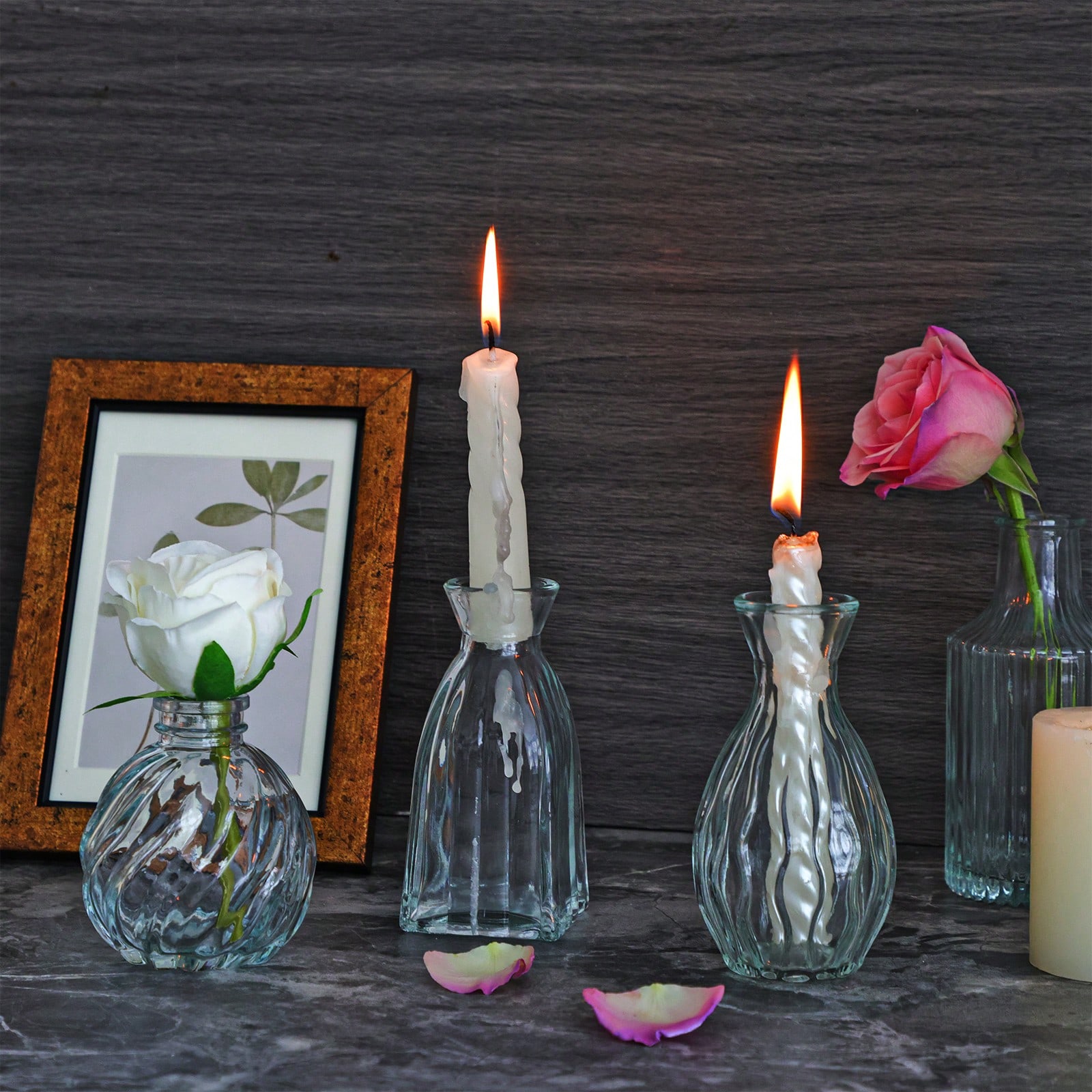 18/36 Parça Cam Çiçek Vazosu S - Wedding Supply Rentals incelemesi ve fiyatı