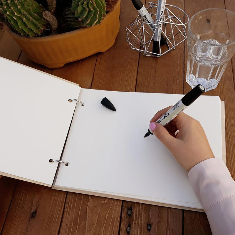 Kişiselleştirilmiş düğün ziyar - Personalized Guest Book incelemesi ve fiyatı