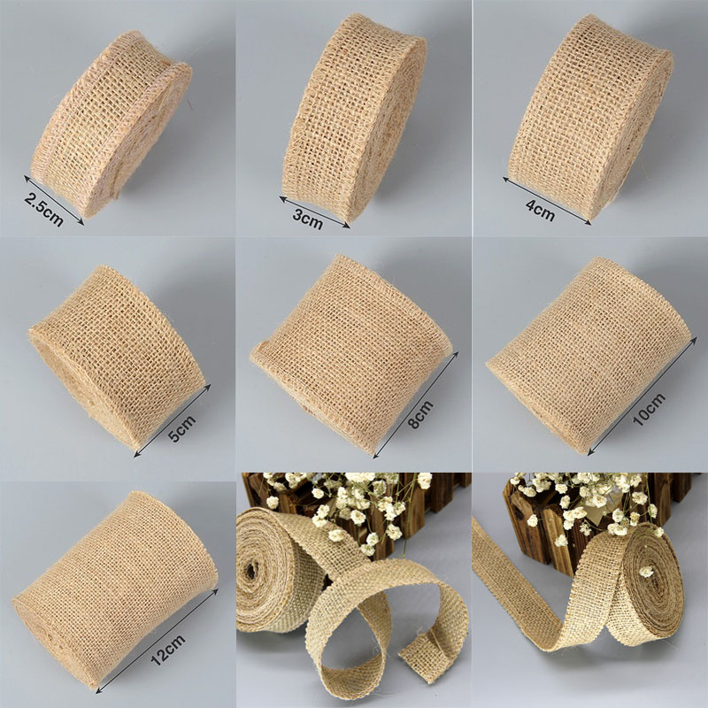 2 m/rulo doğal jüt çuval bezi  - Wedding Supply Rentals incelemesi ve fiyatı