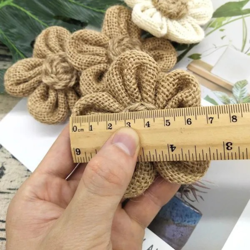 10 adet El Yapımı Doğal Jüt Çu - Wedding Supply Rentals incelemesi ve fiyatı