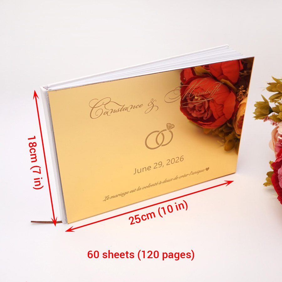 Kişiselleştirilmiş Düğün Özel  - Personalized Guest Book incelemesi ve fiyatı