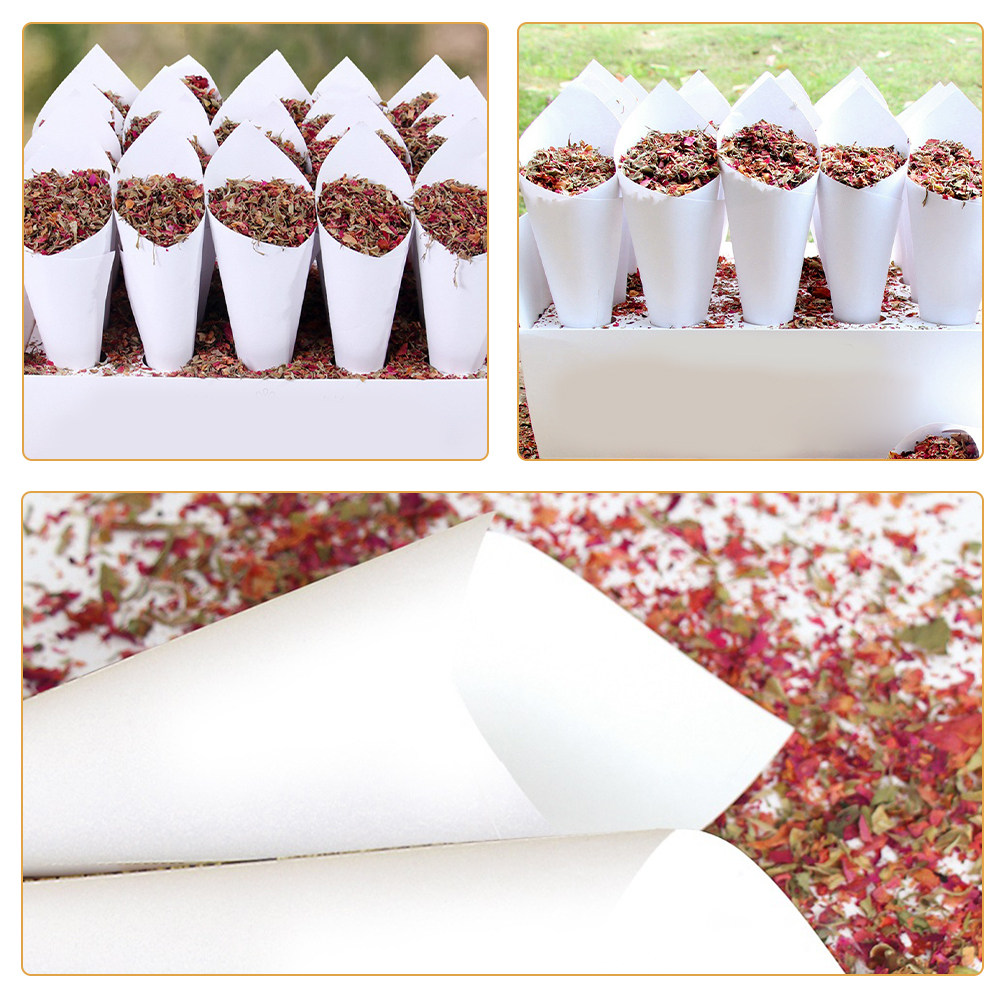 60 adet düğün konfeti konileri - Papercraft Supply Confetti incelemesi ve fiyatı