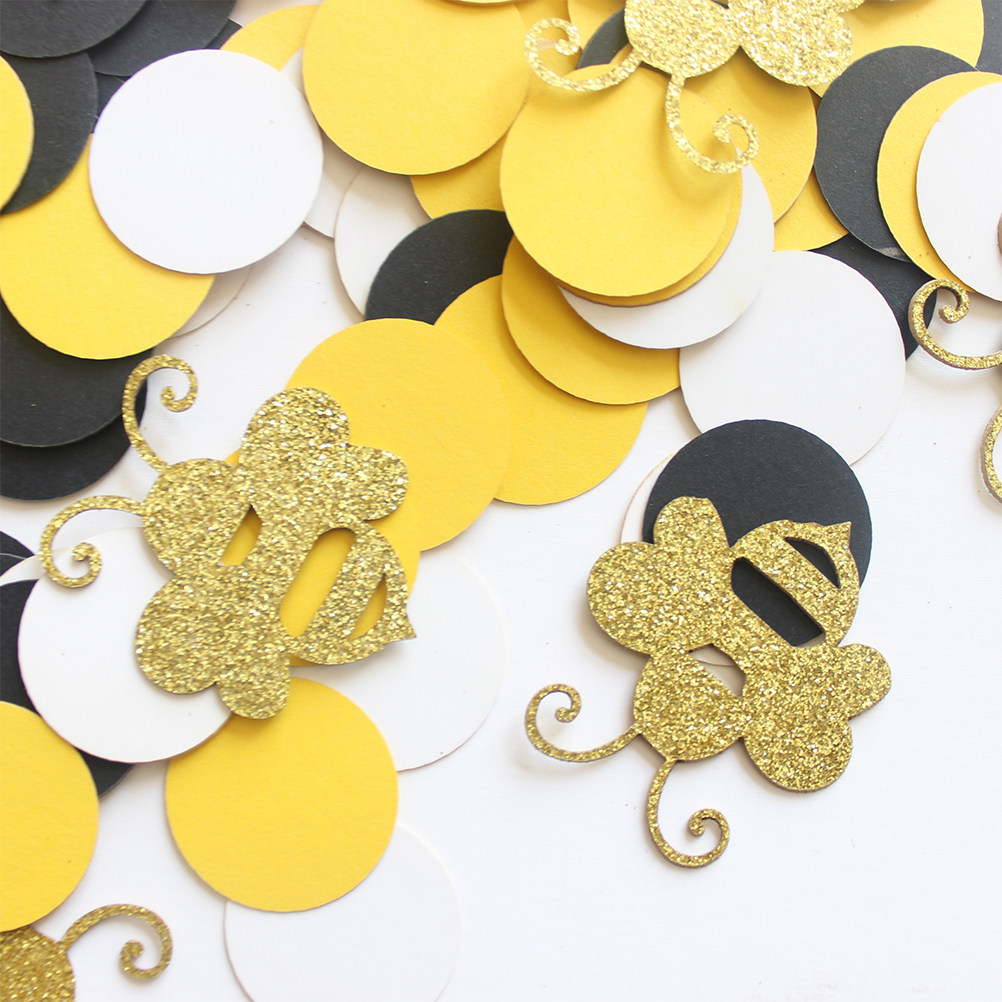 1 Set Karikatür Arı Kağıt Konf - Papercraft Supply Confetti incelemesi ve fiyatı