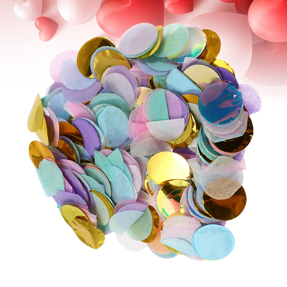 1 Paket 50G Zarif Yuvarlak Kağ - Papercraft Supply Confetti incelemesi ve fiyatı